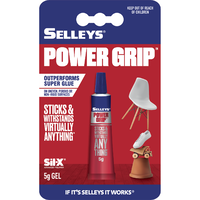 Selleys Power Grip Gel Outperforms Super Glue Sil-X 5g