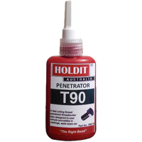 Loctite 290 Equivalent T90 PENETRATOR: Wicking Grade Anaerobic Adhesive for Close-Fitting Metal Parts 50ml