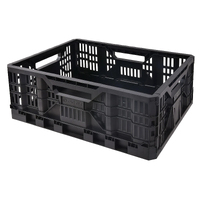 Tactix 25L Collapsible Storage Crate – Durable, Space-Saving Solution for Home, Office, and Garage Organization