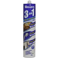 Selleys 3-in-1 Adhesive, Sealant & Gap Filler – All-in-One Solution for DIY & Professional Use