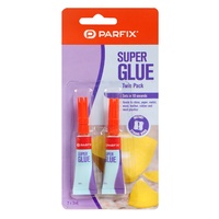 Parfix Super Glue Twin Pack Sets in 10 Seconds 6ml