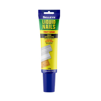 Selleys Fast Grab Liquid Nails High Strenght Construction Adhesive Cartridge 130g Tube