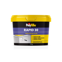 Polyfilla Rapid 30 100g: Your Go-To Quick-Set Filler for Interior and Exterior Surfaces