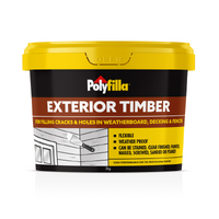 Polyfilla Exterior Flexible Timber Woodfiller 2Kg