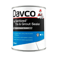 Davco Sanitized® Tile & Grout Sealer - Solvent-Based, 500ml, Water Repellent