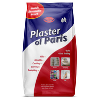 Prep Plaster Of Paris For Sculpting Casting Easy to Shape Dries White 3Kg