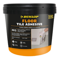 Dunlop Floor Tile Adhesive Versatile Durable Bonding for Indoor Outdoor Floors