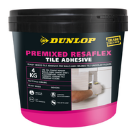 Dunlop Premixed Resaflex Tile Adhesive Ready Mixed 4Kg