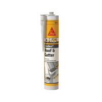 Sika SikaSeal Roof & Gutter Silicone Sealant [White]