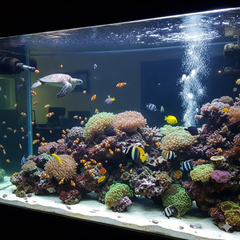 Aquarium made using Aquarium-Safe adhesives from Glues Australia
