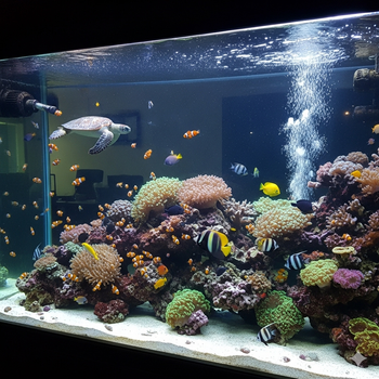 Aquarium made using Aquarium-Safe adhesives from Glues Australia