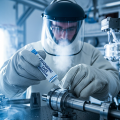  someone using a Cryogenic Safe glue