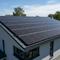 a solar panel roof