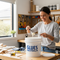 a person using Glues Australia's 'Pail' adhesive for a home DIY project