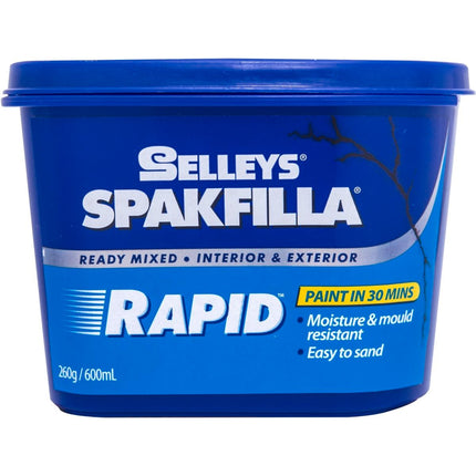 Selleys SPAKFILLA Ready Mixed Lightweight Filler Rapid 30 min 260g