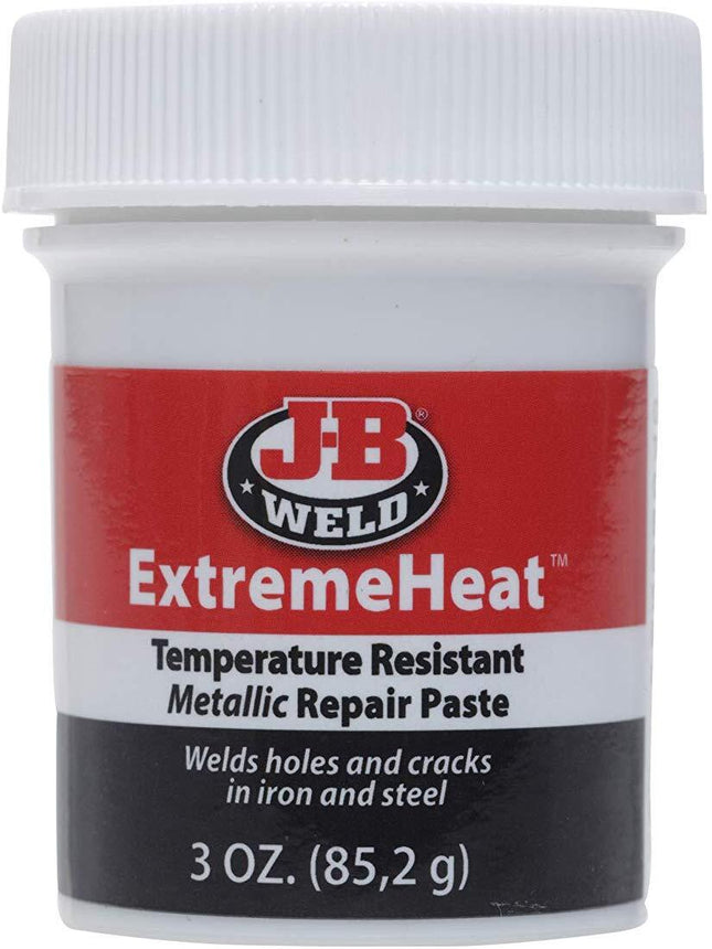 JB Weld ExtremeHeat Metallic Paste Withstands 1300 Degrees 85.2g