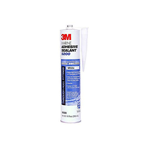 3M Marine Adhesive Sealant 5200 White Permanent High Strength 295ml