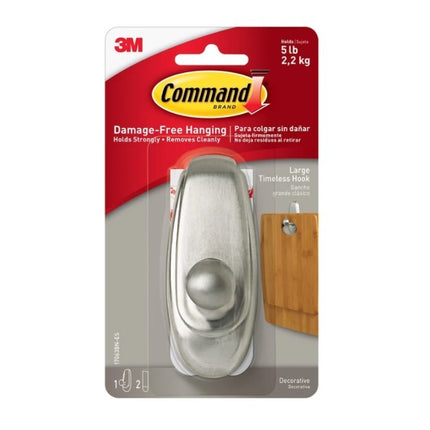 Command Large Timeless Hook Metal x 1 (17063-BN)