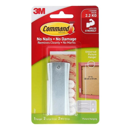Command Large Universal Picture Hanger Metal x 1 (17047)
