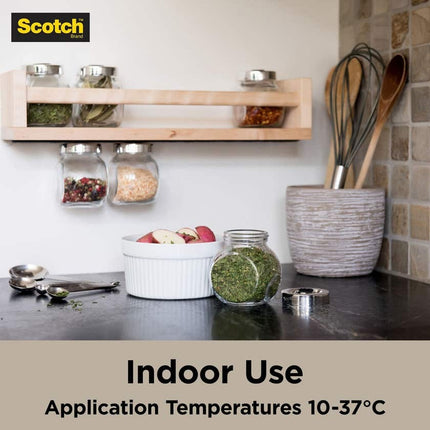 Scotch 3M Double Sided Mounting Tape Indoor 15lbs 1.27cm x 2.03m