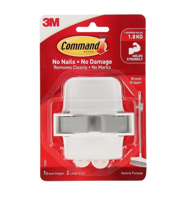 Command Broom Gripper White x 1 (17007)