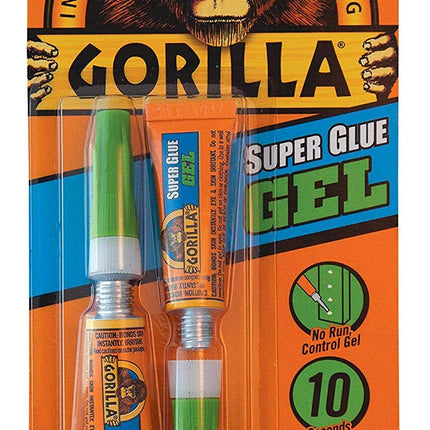 Gorilla Super Glue GEL Precision Tip Smooth Application 10 Sec 6g