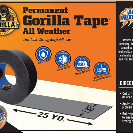Gorilla Super Strong Waterproof All Weather Tape 48mm x 22.8m
