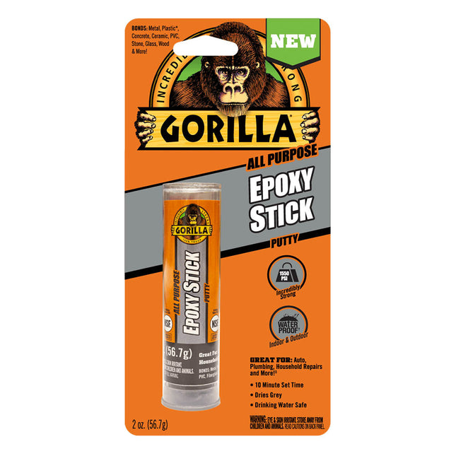 Gorilla Super Strong Waterproof All Purpose Epoxy Stick 56.7G