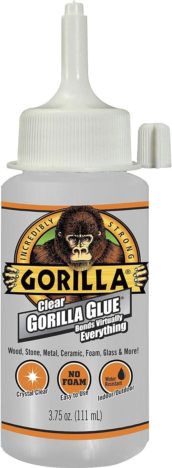 Gorilla Super Strong Dries Clear Glue 110ml