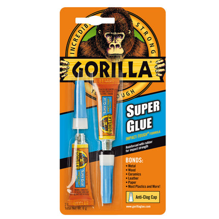 Gorilla Super Glue 10 Seconds Impact Tough 6g