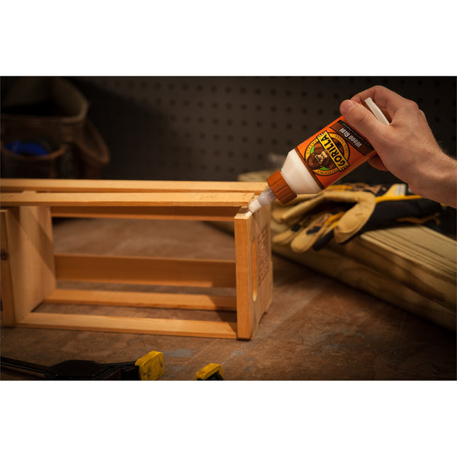 Gorilla Wood Glue Indoor and Outdoor Easy Applicator Bottle 532ml
