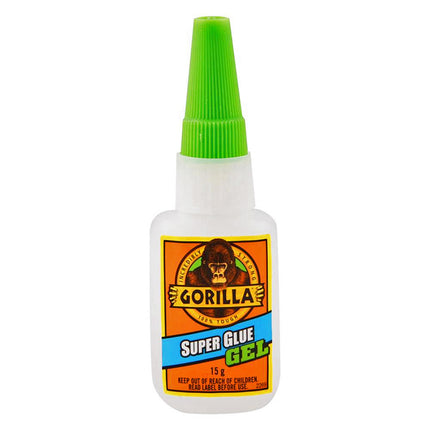 Gorilla Super Glue GEL Precision Tip Smooth Application 10 Sec 15g