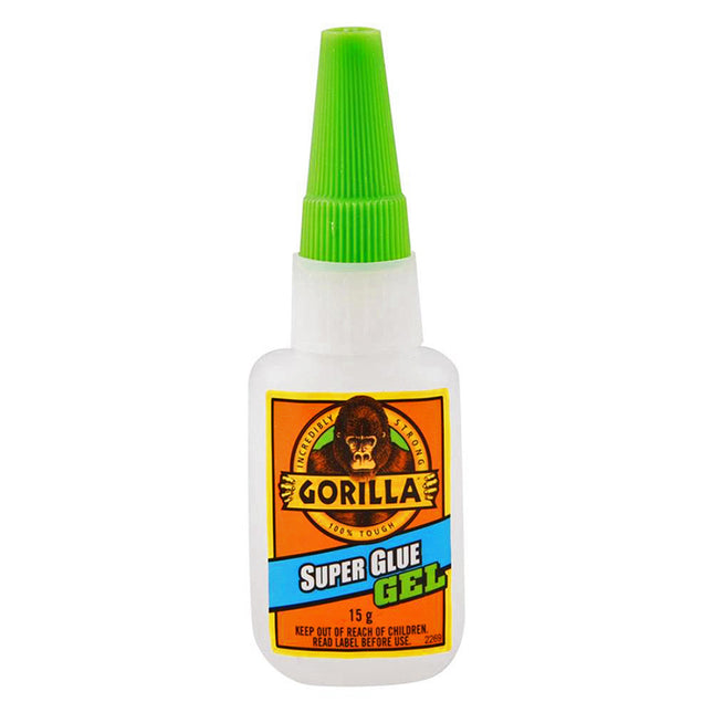 Gorilla Super Glue GEL Precision Tip Smooth Application 10 Sec 15g