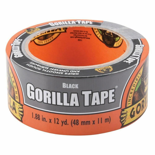 Gorilla Tape Incredibly Strong Extra Thick Weather Resistant 11m x 48mm [Black]