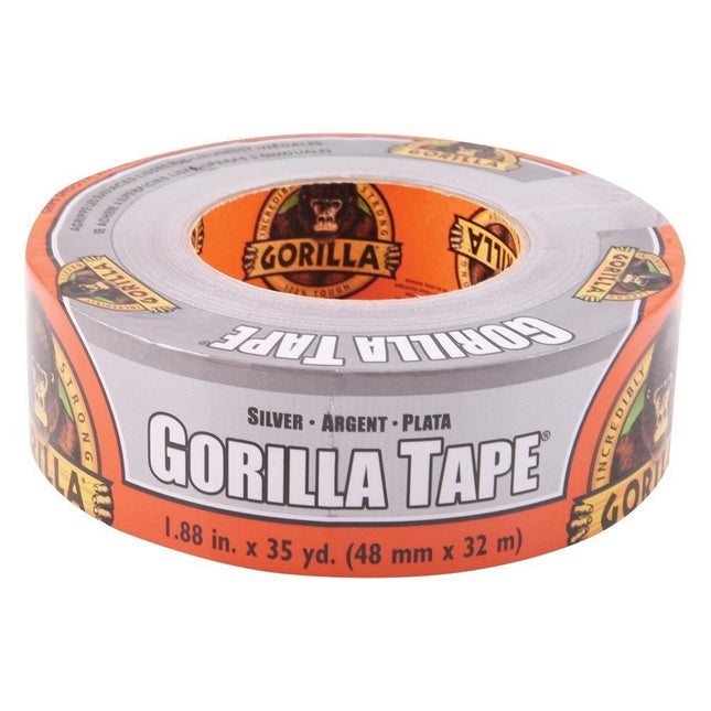 Gorilla Tape Incredibly Strong Extra Thick Weather Resistant 32m x 48mm [Silver]