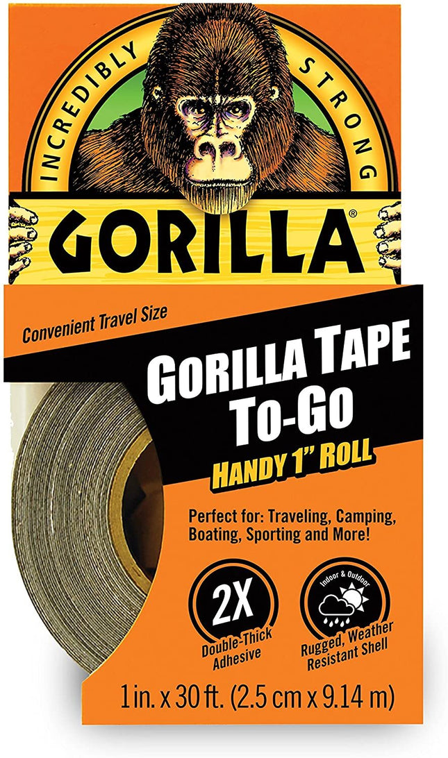 Gorilla Tape Reinforced Backing Incredibly Strong Weather Resistant 2.5cm x 9.14m