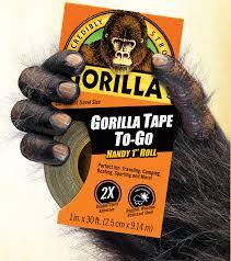 Gorilla Tape Reinforced Backing Incredibly Strong Weather Resistant 2.5cm x 9.14m