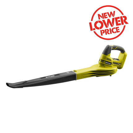 Packshot of Ryobi ONE+ 18V Cordless Garden Blower OBL1820S Tool Only
