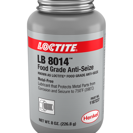 Loctite LB 8014 Food Grade Anti-Seize Lubricant 8Oz