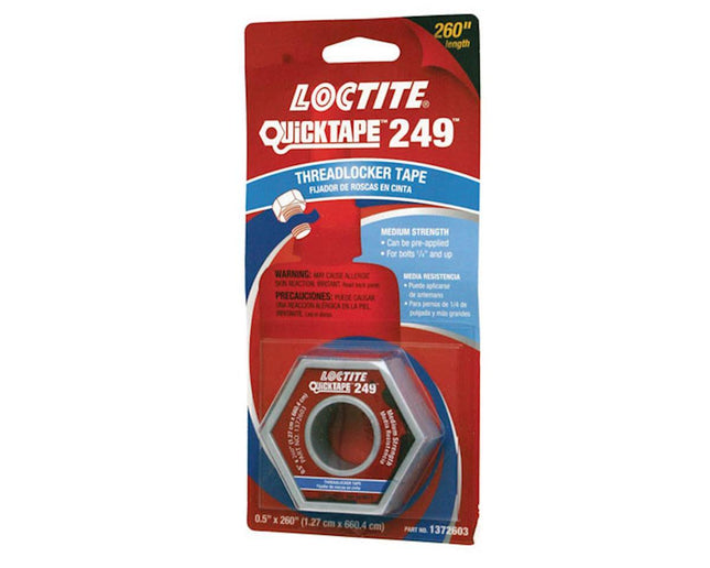 Loctite Quicktape 249 Threadlocker Tape Medium Strength
