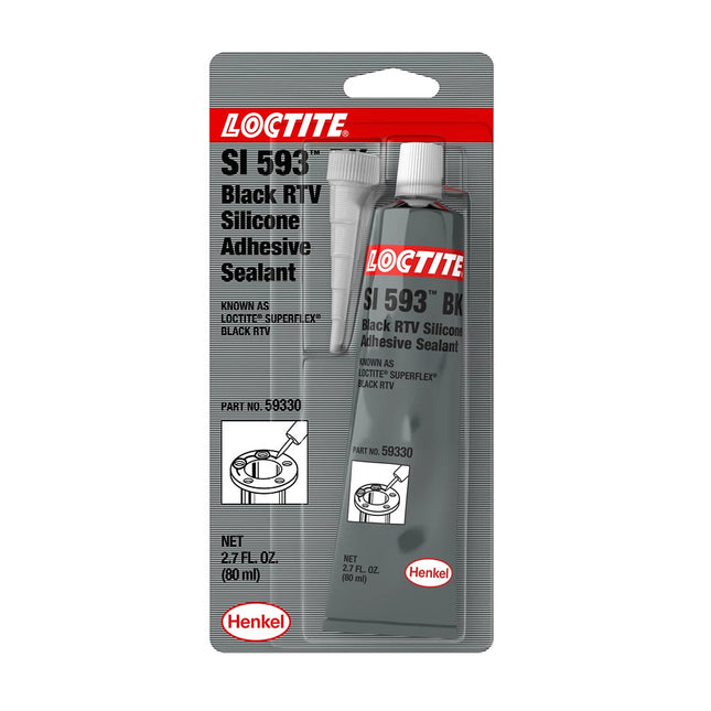 Loctite Superflex SI 593 BK Black RTV Silicone Adhesive Sealant 80ml