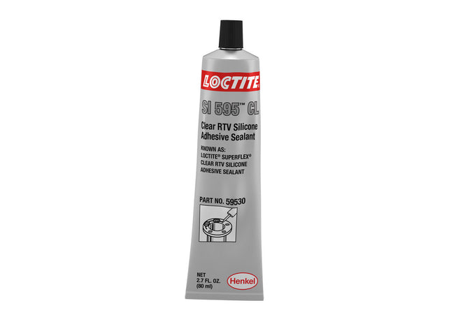Loctite SI 595 CL Clear RTV Silicone Adhesive Selant 160809 80ml