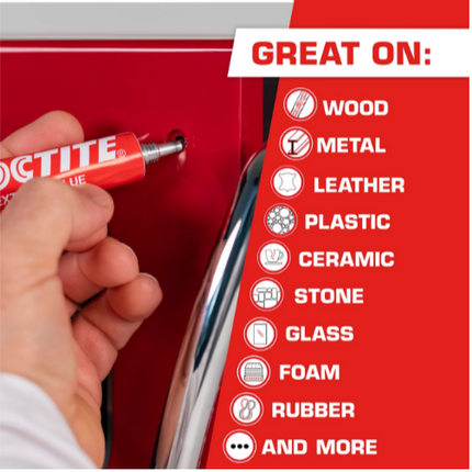 Loctite Extreme Glue No Drip Gel Crystal Clear Temperature Resistant