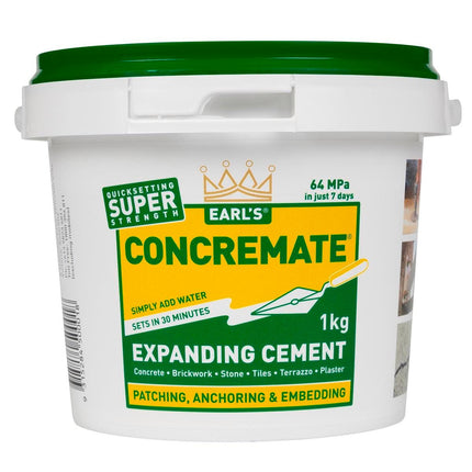 Concremate Expanding Anchoring Cement - Fast Set Grout & Patch