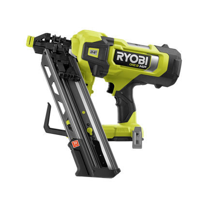 Packshot of Ryobi 18V ONE+ HP Brushless Framing Nailer 30–34° Tool Only - for Structural Framing