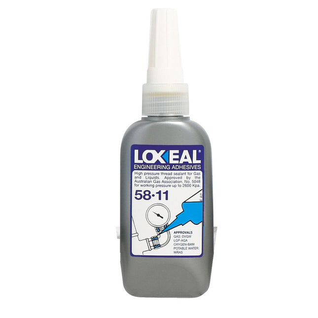 Packshot of Loxeal 58-11 Thread Sealant Anaerobic Adhesive 50ml