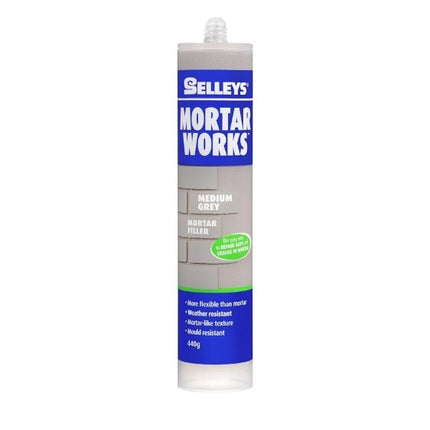 Selleys Mortar Works Mortar Filler [Medium Grey]