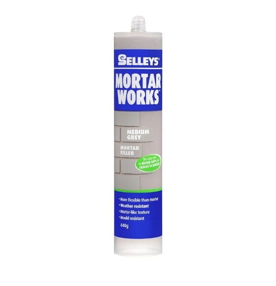 Selleys Mortar Works Mortar Filler [Medium Grey]