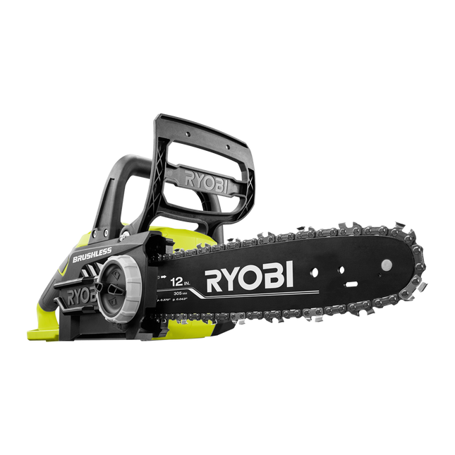 Packshot of Ryobi 18V ONE+ HP Brushless Chainsaw 30cm OCS1830BL for Heavy Cutting
