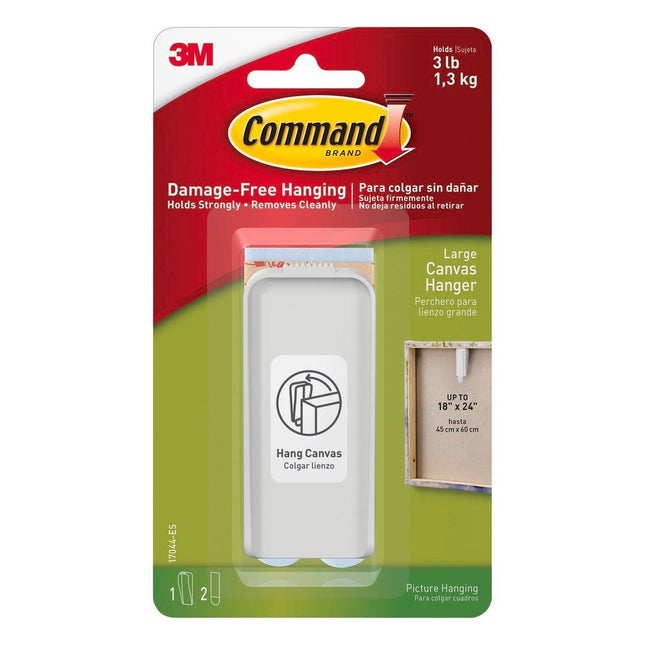 Packshot of Command Large White Canvas Hanger 1 Pack